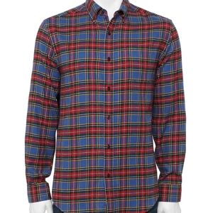 Croft & Barrow Plaid Woven Flannel Button Down Shirt